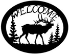 welcome sign plasma CNC cut